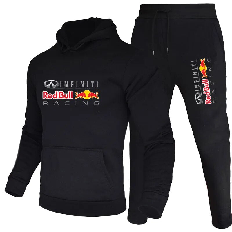 Mens Casual Sets Hoodie Sweatpants 2 Piece