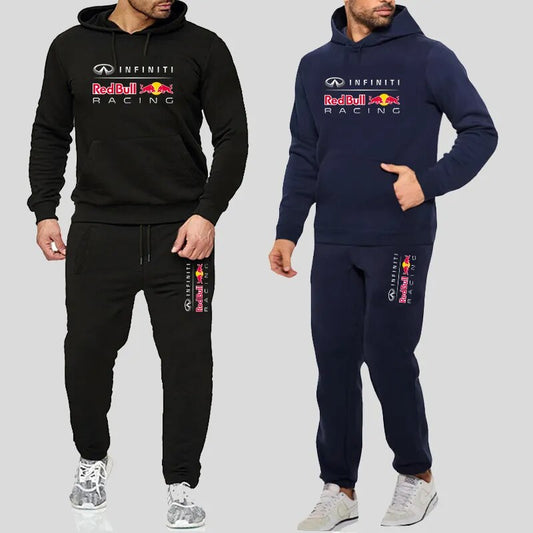 Mens Casual Sets Hoodie Sweatpants 2 Piece