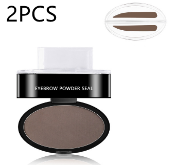 Eyebrow Powder Stamp Tint Stencil Kit Cosmetics Professional Makeup Waterproof